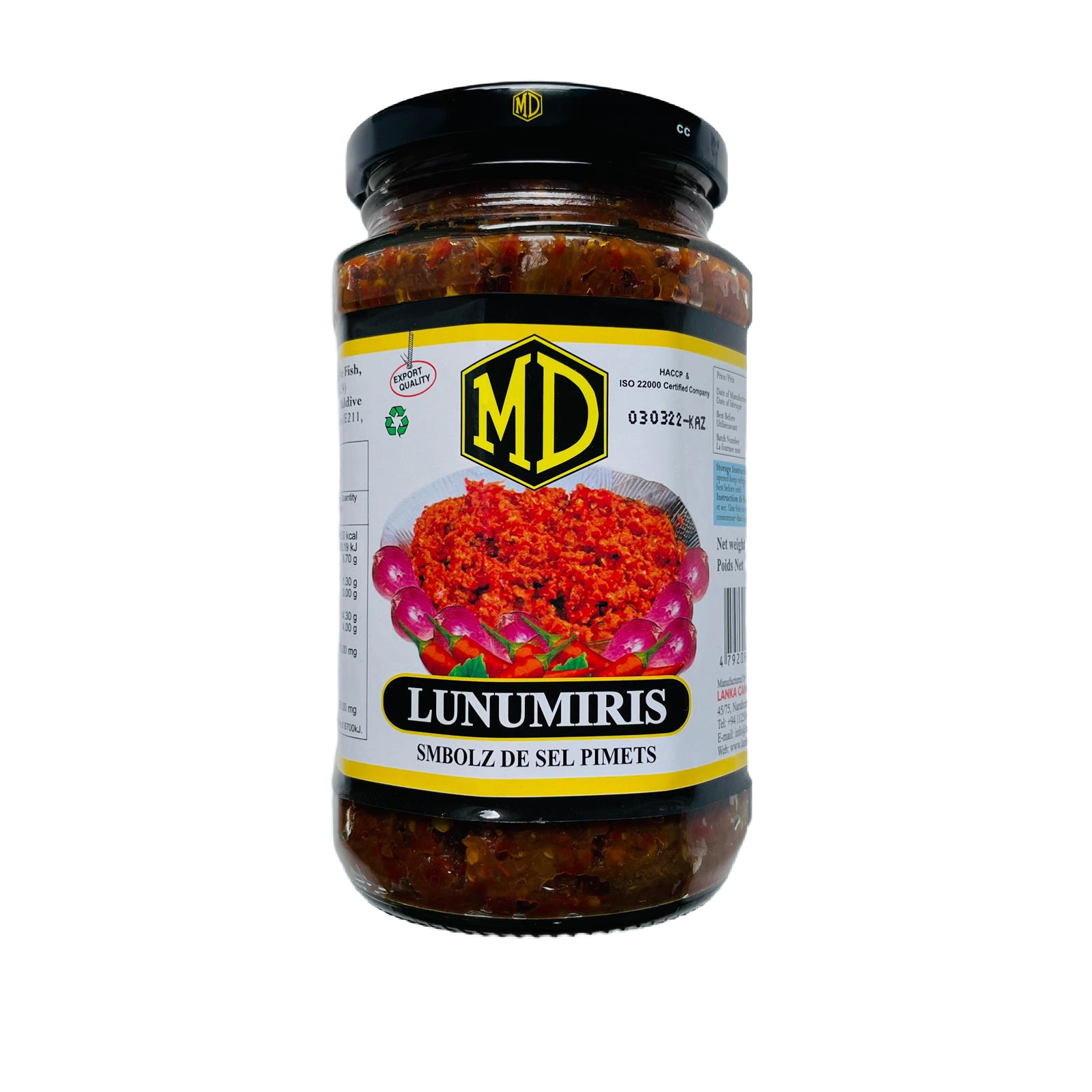 MD Lunumiris 425g